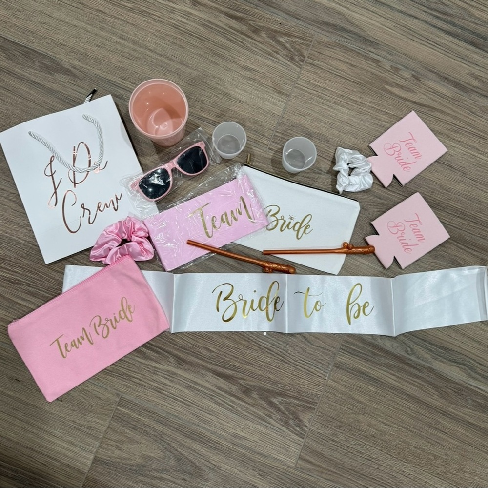 Brand New Team Bride Bachelorette Items
